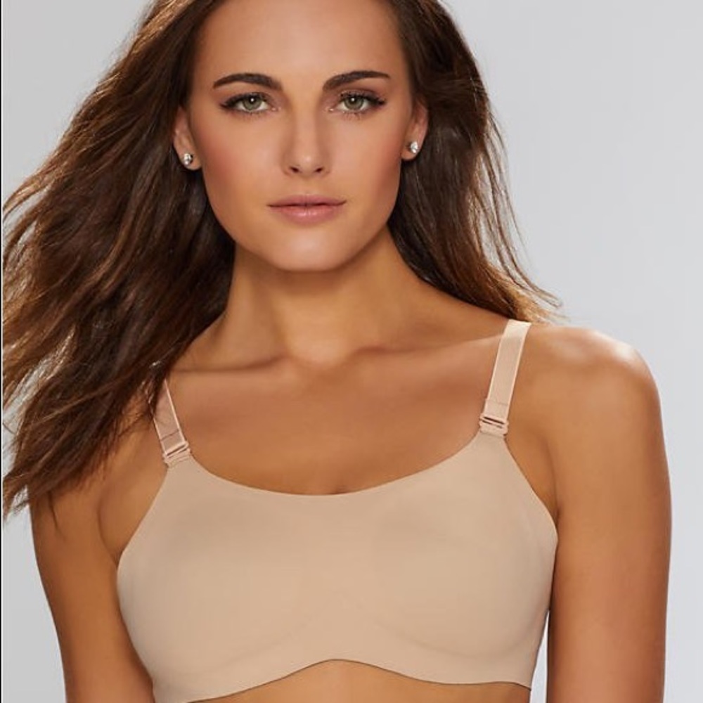 Evolution Reversible Bra by Knox in Nude/Olive